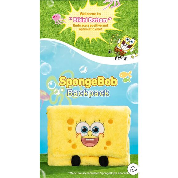 Pop Mart Sponge Bob Yellow 2 Way Backpack NWT main image 7